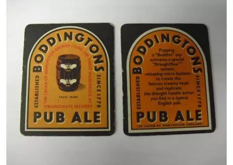 Boddington's Pub Ale Coasters